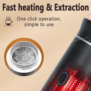 Machine à café pour voiture, fonction 3-en-1, mini cafetière alimentée par USB/batterie pour une utilisation en extérieur, machine à café à capsules expresso - Product Image 2