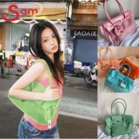 Sac en PVC Kiikiistyle d'inspiration coréenne, collection Printemps/Été 2026, nouvelle arrivée, mignon, couleur bonbon, tendance, sans bretelles