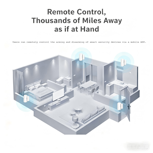 वायरलेस विंडो दरवाजा चुंबकीय सेंसर खुला/करीबी पता लगाने वाला स्मार्ट बीकन डोर अलार्म वायरलेस एंट्री अलर्ट - Product Image 6