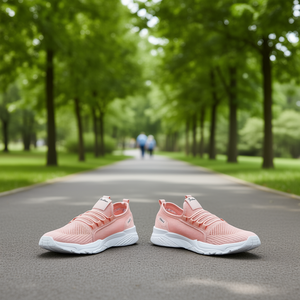Zapatos Deportivos de Moda para Mujer, Tejido de Punto, Suela Plana, Suela Exterior de EVA, Zapatos Casuales para Caminar para Todas las Temporadas - Product Image 2