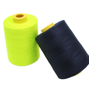 Aramid 1313 chống cháy 30S/3 huỳnh quang màu vàng xanh đậm lính cứu hỏa đồng phục chỉ may chịu nhiệt cho rừng sử dụng nguyên liệu - Product Image 1