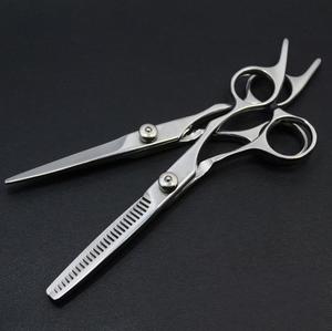 JDK Céramique Acier Inoxydable <span class=keywords><strong>Argent</strong></span> Poli <span class=keywords><strong>Ciseaux</strong></span> de <span class=keywords><strong>Coiffeur</strong></span> Coupe de Cheveux Sharp Coiffure Toilettage <span class=keywords><strong>Ciseaux</strong></span> Salon Utilisation Barbe - Product Image 6