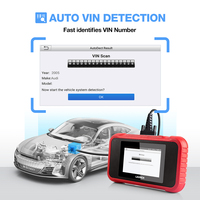 Lector de Códigos OBD2 CRP123E V2.0, Herramienta de Diagnóstico Automotriz, Pantalla Táctil de 5 Pulgadas, Detección Automática de VIN Rápida, Actualizaciones Gratuitas en Línea, Android