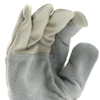 Gants de sécurité industriels MaxiPact Driver AB Grade en cuir de vachette, résistants aux chocs, isolants thermiquement, antidérapants, 10,5 pouces, avec manchette de sécurité durable, pour le secteur pétrolier