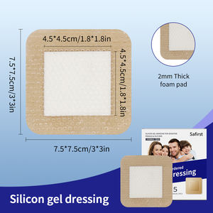 Poliüretan köpük üreticisi sınır Premium yara bakım ürünü ile şeffaf silikon köpük pansuman yapışkan yara pansuman malzemesi - Product Image 5