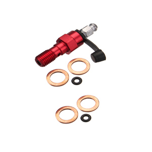 Customized Banjo Bolt Fitting M10 Double Line Brake Bleed <strong>Screw</strong> Aluminum CNC Turned Turning <strong>Lathe</strong> <strong>Part</strong> - Product Image 2