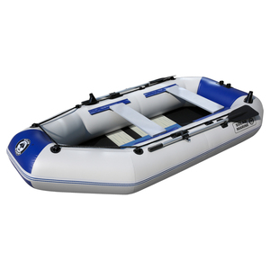 Canoa Inflable de PVC Solarmarine, Resistente al Desgaste, Estable, de 2.7m, para Pesca, 4 Personas, Deportes Acuáticos, Azul y Blanco - Product Image 1