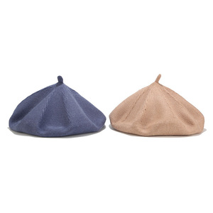 <span class=keywords><strong>Béret</strong></span> <span class=keywords><strong>français</strong></span> en laine mélangée pour <span class=keywords><strong>homme</strong></span> et femme, de couleur unie, vente en gros - Product Image 3