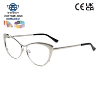 Teenyoun Fabricant de montures optiques carrées en acier inoxydable rétro et élégantes, unisexes, personnalisables OEM, avec étui à lunettes durable