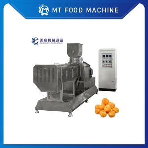 เครื่องทำขนมข้าวโพดอบกรอบอัตโนมัติรุ่นใหม่ เครื่องอัดรีดอาหารทำชีสบอลอบกรอบ เครื่องย่าง ผลิตภาพสูง ความจุขนาดใหญ่ - Product Image 4