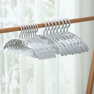 Clothes Hanger Rectangle Non Slip Anti Shoulder Wardrobe Hanger Protective Clothing Organizer Hook Type - Product Image 4