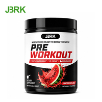 Poudre pré-entraînement pour adultes saveur fraise mangue, vente chaude OEM ODM, Beta-alanine + Citrulline Malate, Créatine Monohydrate, compatible Keto