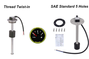 CIPPUS Marine Auto Fuel Oil Water Level Sender 0-190ohm 240-33ohm Signal Capteur de niveau de liquide BSP 1 Instruments de mesure de niveau - Product Image 2