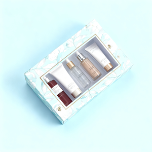 Boîte en papier rigide avec logo personnalisé pour l'emballage cosmétique - Matériaux recyclés Ombre à paupières Extensions de <span class=keywords><strong>cils</strong></span> Or - Product Image 3