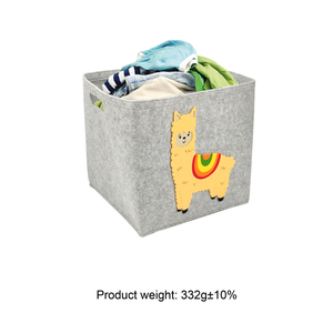 Modern Durable Square Eco-Friendly Felt Multifunctional Laundry <b>Basket</b> <b>for</b> Home/Children's Clothes & Toys <b>Storage</b>-Hot Selling - Product Image 4