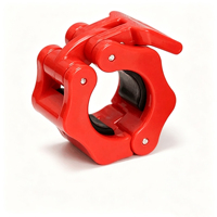 Colliers de serrage pour barre d'haltères 25mm 28mm 30mm 50mm en plastique, à dégagement rapide, accessoires de fitness