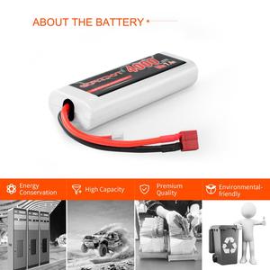 High quality Rechargeable RC Lipo battery 2 S 7.4 v 4000 mAh 50C for boat car RC toys RC models - Product Image 3