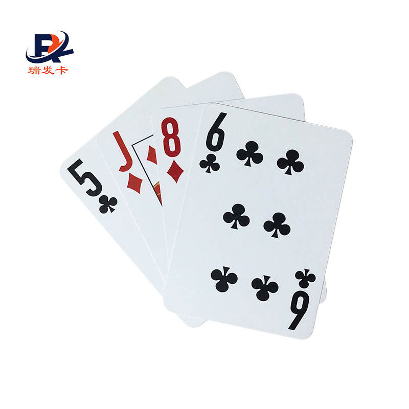 Customized Texas Holdem Poker Cards with Customizable Chips
