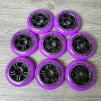 Patins à roulettes de course avec grandes roues à rebond élevé de 84 mm 82A, résistants à l'usure et à rebond élevé