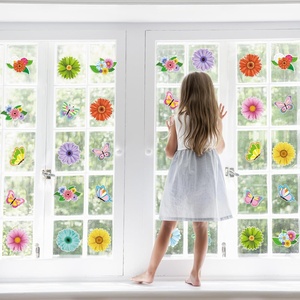 Decoraciones Personalizadas para Tableros de Anuncios de Primavera, Recortes de Mariposas y Flores, Decoración de Pared de Primavera/Verano, Artículos Florales para Fiestas - Product Image 6