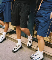 Fabricants de vêtements sur mesure Survêtements Veste coupe-vent d'été en nylon Ensemble court polo à manches longues avec fermeture éclair Ensemble polo et short