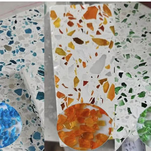 Chips <span class=keywords><strong>de</strong></span> <span class=keywords><strong>arena</strong></span> <span class=keywords><strong>de</strong></span> vidrio transparente Azul Rojo naranja roca multicolor para precio <span class=keywords><strong>de</strong></span> fábrica <span class=keywords><strong>de</strong></span> terrazo - Product Image 2