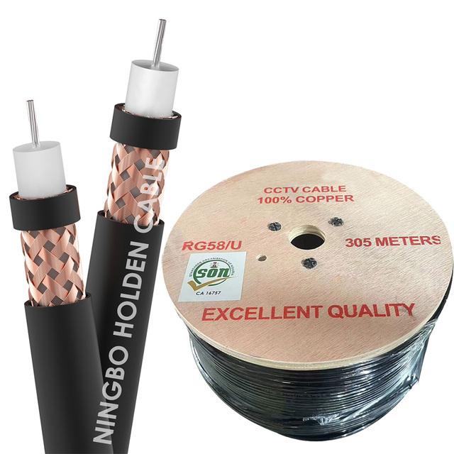 75 Ohm Coaxial Cable Rg6 Rg11 Rg59 Rg58 Coaxial Rg48 Cable