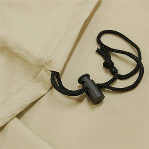 HOMFUL <span class=keywords><strong>Housse</strong></span> de <span class=keywords><strong>salon</strong></span> ronde imperméable pour meubles Accessoires de mobilier d'extérieur <span class=keywords><strong>Housse</strong></span> de parapluie pour <span class=keywords><strong>jardin</strong></span> et patio - Product Image 2