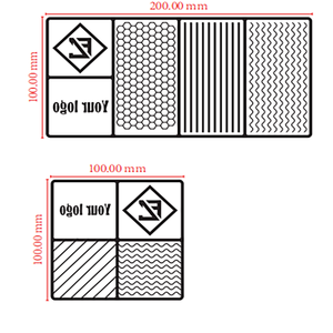 Sceau de glace Logo personnalisé Cuivre Laiton Sceau à motif de glaçon Verre à <span class=keywords><strong>vin</strong></span> Sculpture de glace Barre de sceau - Product Image 2
