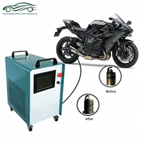 SH-P-350 Tragbare HHO-Motor-Kohlenstoffreinigungsmaschine 350L/H Mini-Entkarbonisierer für Motorrad- und Kleinwagenmotorpflege