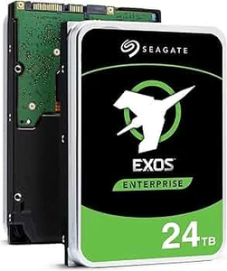 Seagate Exos X24 ST24000NM007H 24TB 7.2K RPM SAS 12Gb/s Disco Rígido Interno para Servidor Empresarial de 3.5 Polegadas - Product Image 2
