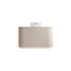 Mostrador Curvo Minimalista Pequeño para <span class=keywords><strong>Consultorio</strong></span> <span class=keywords><strong>Dental</strong></span>, Recepción <span class=keywords><strong>de</strong></span> Tienda <span class=keywords><strong>de</strong></span> Ropa, Recepción <span class=keywords><strong>de</strong></span> Hospital <span class=keywords><strong>Dental</strong></span> y Caja - Product Image 1