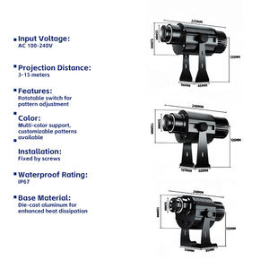 Đèn cảnh báo laser STOP cho xe nâng 12-80V Đèn an toàn chiếu sáng màu đỏ Tầm nhìn cao Cảnh báo người đi bộ trong kho - Product Image 4