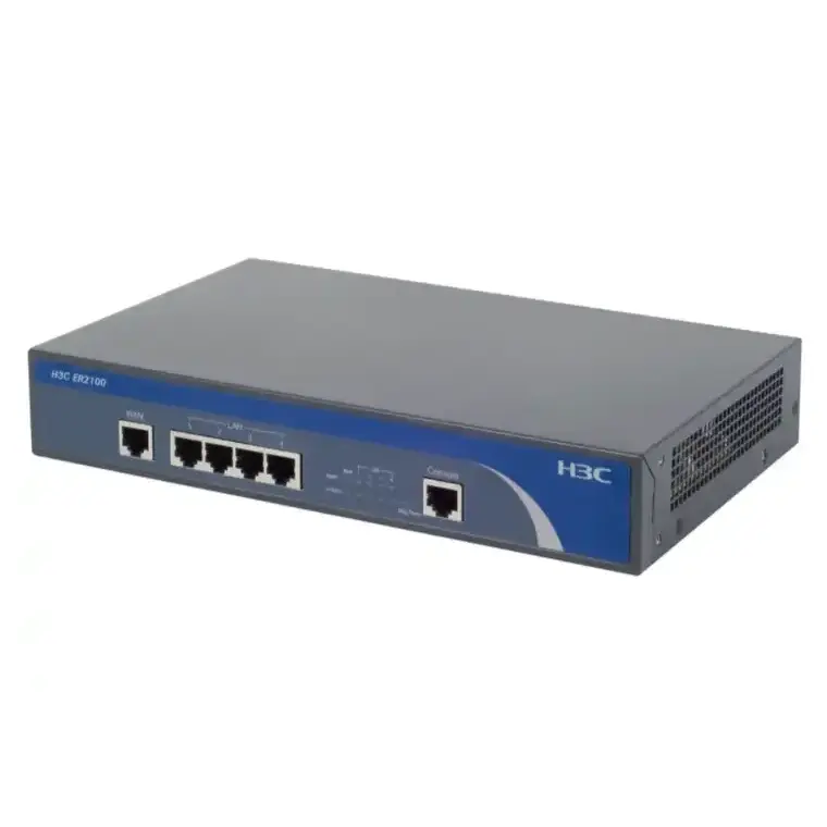 H3C ER2100V2 router kelas perusahaan, generasi baru kinerja tinggi 1 port WAN + 4 port LAN