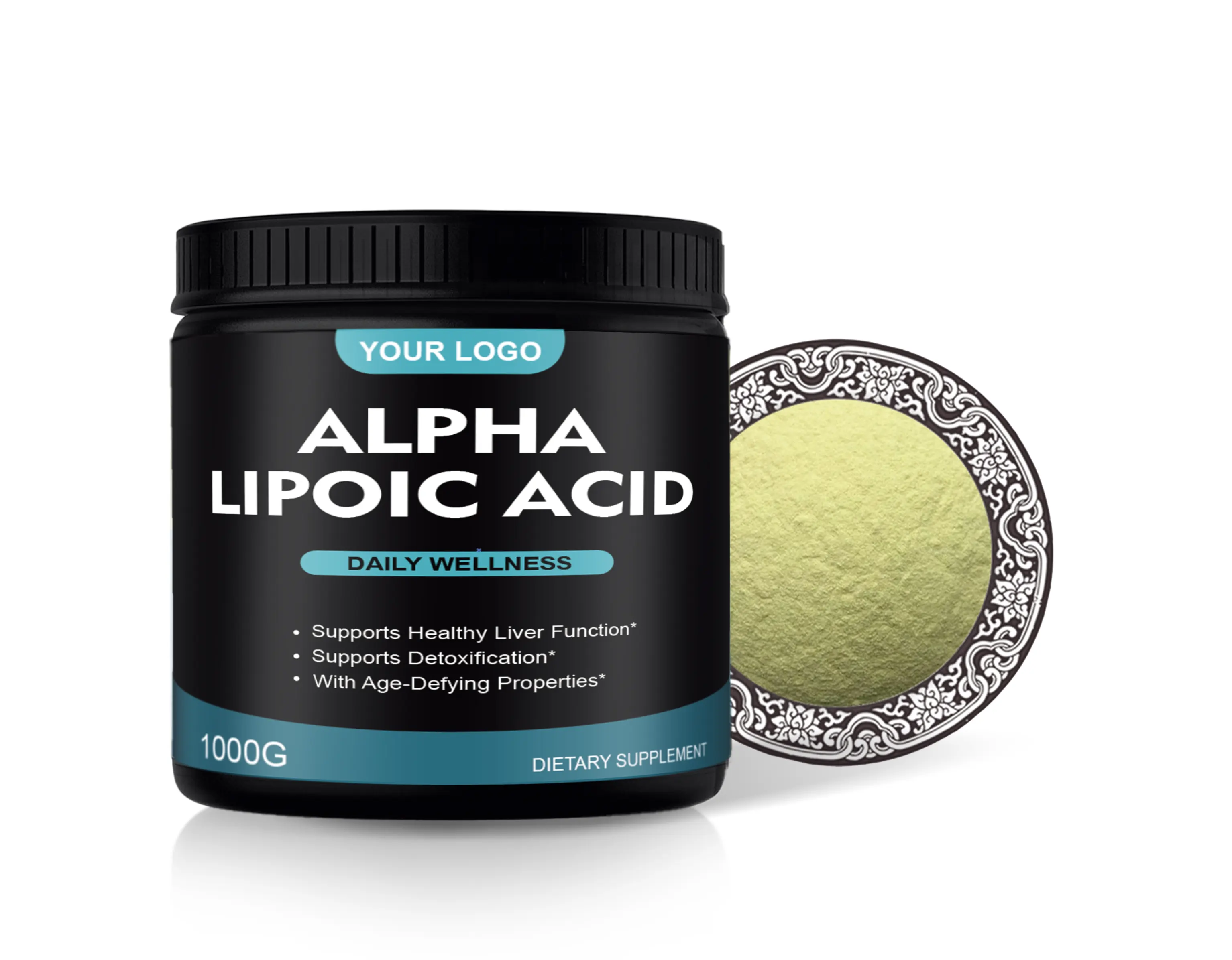 cosmetic grade (alpha-)lipoic acid / alpha lipoic acid powder supplement R)-(+)-Lipoic acid