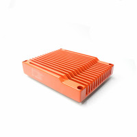 Heatsink Anodized Berkualitas Tinggi, Layanan Ekstrusi Profil Aluminium, Pemesinan CNC Kustom, Penggilingan Heatsink