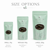 Sachets Mylar Premium de Qualité Alimentaire à Fermeture Zip Refermable avec Fenêtre pour Chocolats et Bonbons Gélifiés