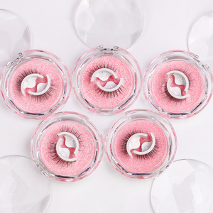 Wholesale Cosmetics Guangzhou 3D Diamond <b>Fake</b> <b>Eyelashes</b> Self Adhesive <b>Natural</b> Mink Lashes - Product Image 1