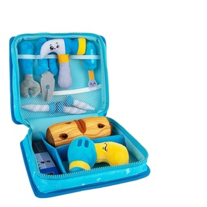 Ma <span class=keywords><strong>1</strong></span>ère boîte à <span class=keywords><strong>outils</strong></span> personnalisée Ensemble d'<span class=keywords><strong>outils</strong></span> pour bébé Jouet de construction jouet en peluche Montessori à fermeture éclair Kit d'<span class=keywords><strong>outils</strong></span> en peluche Jouets pour tout-petits - Product Image 1