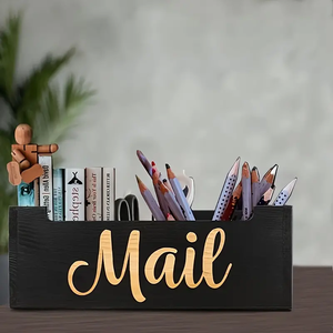 <span class=keywords><strong>Organisateur</strong></span> de <span class=keywords><strong>courrier</strong></span> <span class=keywords><strong>mural</strong></span> ou de bureau, <span class=keywords><strong>organisateur</strong></span> de comptoir en bois, <span class=keywords><strong>organisateur</strong></span> de rangement de <span class=keywords><strong>courrier</strong></span>, porte-lettres, panier à <span class=keywords><strong>courrier</strong></span> - Product Image 2