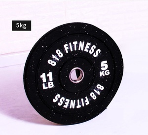 Rubber Bumper Weight <strong>Plates</strong> Set Strength <strong>Training</strong> Gym Fitness Equipment Rubber Coated Weight <strong>Plate</strong> - Product Image 2