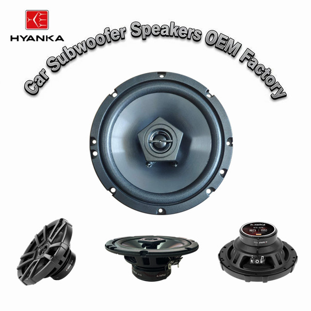 6.5 Inch HYANKA ECS-65M 2-Way Coaxial Car Speaker with Tweeter Universal Fit Lossless 4 Ohm Car Audio Upgrade Speaker