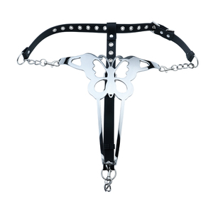 FISTSX 304 in acciaio inox imbracatura BDSM femminile di castità pantaloni in metallo Fetish Sex Toys abbigliamento <span class=keywords><strong>Bondage</strong></span> per le donne - Product Image 6