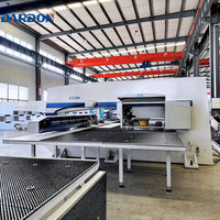 Presse à poinçonner CNC à tourelle ES300 haute productivité, 42 stations, pour le découpage fin de l'acier inoxydable et de l'aluminium
