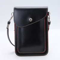 Sac bandoulière personnalisé en cuir PU pour femme, écologique, antichute, antichoc, anti-poussière, compatible multi-marques, avec sangle pour téléphone