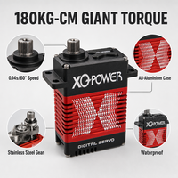 Servomoteur brushless XQ-POWER XQ-S9150D32 150KG 180KG de couple élevé pour avions RC géants et robots industriels 8.4-16.8V étanche