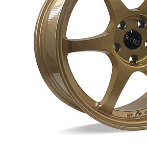 โรงงานขายส่ง <span class=keywords><strong>SSR</strong></span> <span class=keywords><strong>18</strong></span>นิ้ว5หลุมสีทอง6ซี่ขอบล้ออลูมิเนียมอัลลอยด์ - Product Image 3