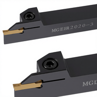 Porte-outil de rainurage externe MGEHR L CNC pour plaquettes en carbure MGMN, porte-outil de tournage et de coupe