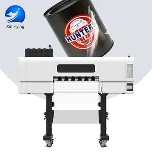 2023 Xin Flying High quality 60cm uv dtf printer i3200 printer heads apply to bottles uv dtf sticker printer