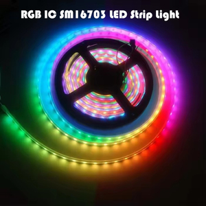 Wifi + BLE 5050 Điều Khiển RGB 54D 12V 24V Điện Áp Thấp COB Mềm LED Strip Ánh Sáng Trang Trí Nội Thất Khách Sạn Kỳ Nghỉ - Product Image 3